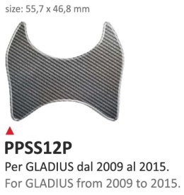 Naklejka na półkę Suzuki Gladius 09/15