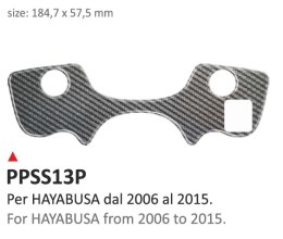 Naklejka na półkę Suzuki HAYABUSA 06/16