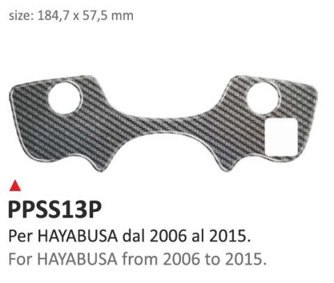 Naklejka na półkę Suzuki HAYABUSA 06/16