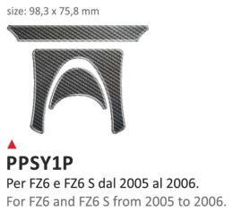 Naklejka na półkę Yamaha FZ6/FZ6S 05/06