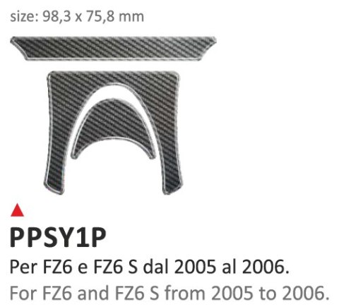 Naklejka na półkę Yamaha FZ6/FZ6S 05/06