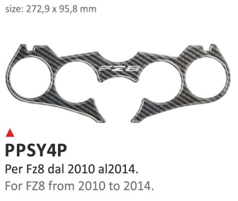 Naklejka na półkę Yamaha FZ8 '10/14