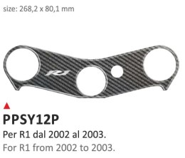 Naklejka na półkę Yamaha R1 02/03