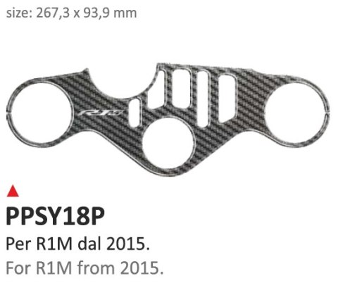 Naklejka na półkę Yamaha R1M 15/16