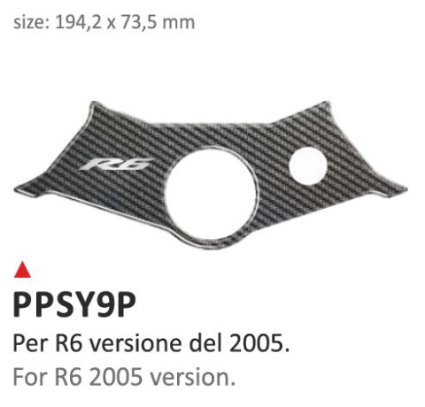 Naklejka na półkę Yamaha R6 2005