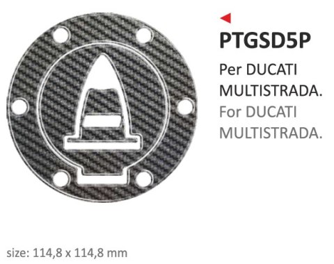 Naklejka na wlew Ducati MULTISTRADA