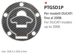 Naklejka na wlew Ducati up 2008