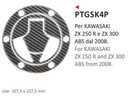 Naklejka na wlew Kawasaki ZX250R ZX300ABS 2008