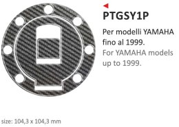 Naklejka na wlew Yamaha do 1999