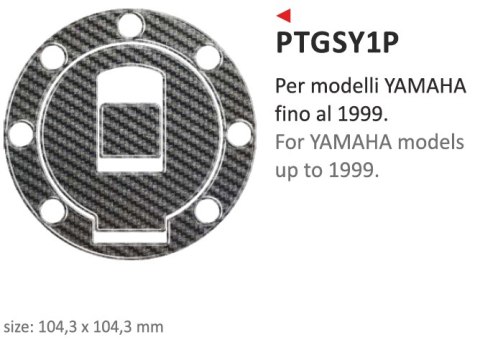 Naklejka na wlew Yamaha do 1999