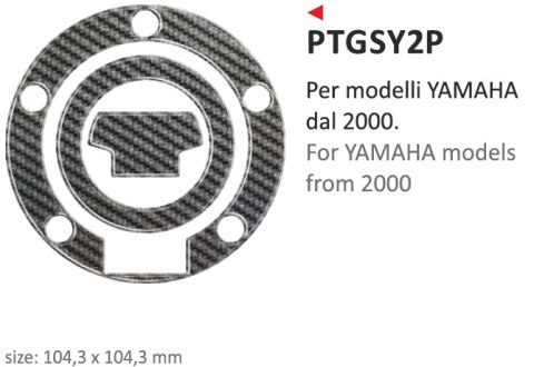 Naklejka na wlew Yamaha od 2000