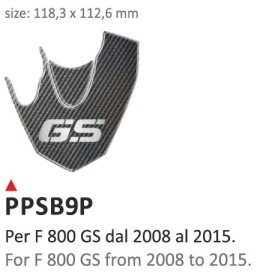 Naklejka ochronna BMW F800GS 08/16