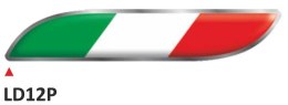 Para naklejek ch Italian flag