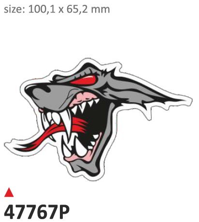 Para naklejek flat/UV