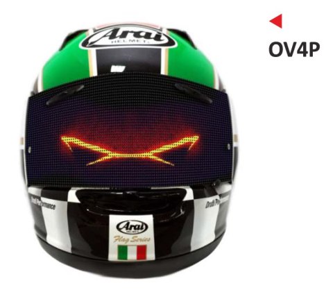 Perforowana naklejka na wizjer