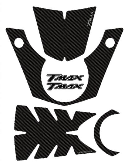 Protective flat adhesive KIT in cristal 3M carbon