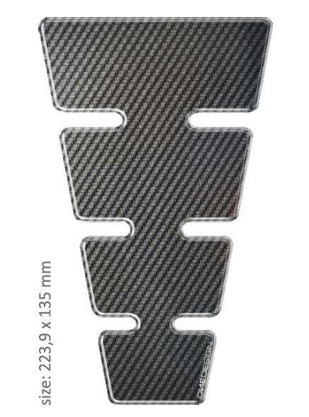 Tankpad CLASSIC shape carbon