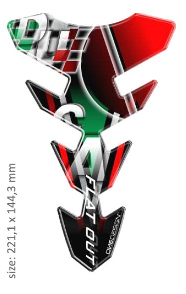Tankpad Expression Slim Ducati