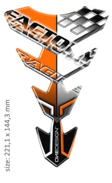 Tankpad Expression Slim Factory orange