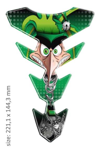 Tankpad Expression Slim face zielone