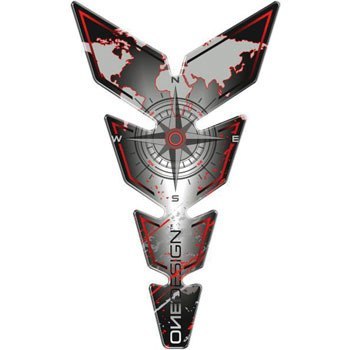 Tankpad Moon Slim compass czerwone