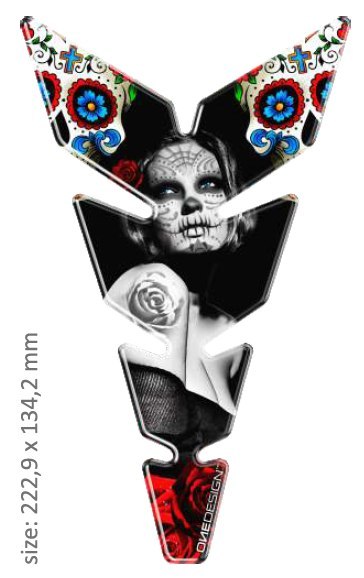 Tankpad Moon Slim mexican tatoo