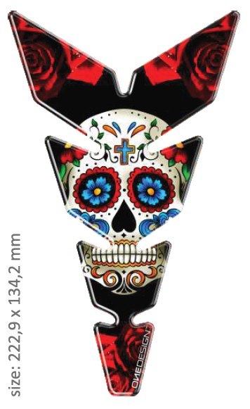 Tankpad Moon Slim mexican tatoo