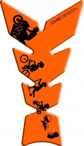 Tankpad Moon pomarańczowy fluo