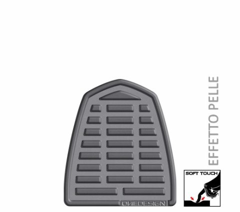 Tankpad "Soft Touch" leather style zielone