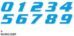 Zestaw 10 naklejek (cyfry)