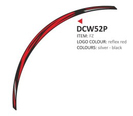 Zestaw 8 naklejek na felgi motocyklowe Yamaha FZ