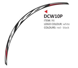 Zestaw 8 naklejek na felgi motocyklowe Yamaha R6