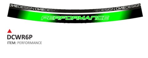 Zestaw 8 naklejek z mikro bąbelkami Perfomance