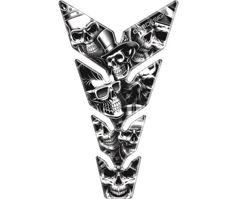 Tankpad Max - Skulls1