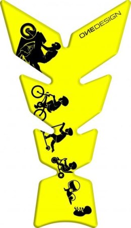 Tankpad Moon żółty fluo