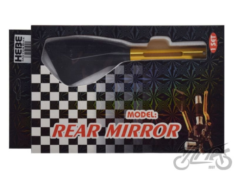 Lusterka HEBE Aluminiowe Czarno Złote